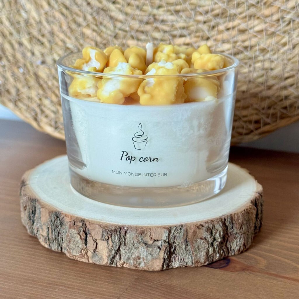 Bougie pop corn